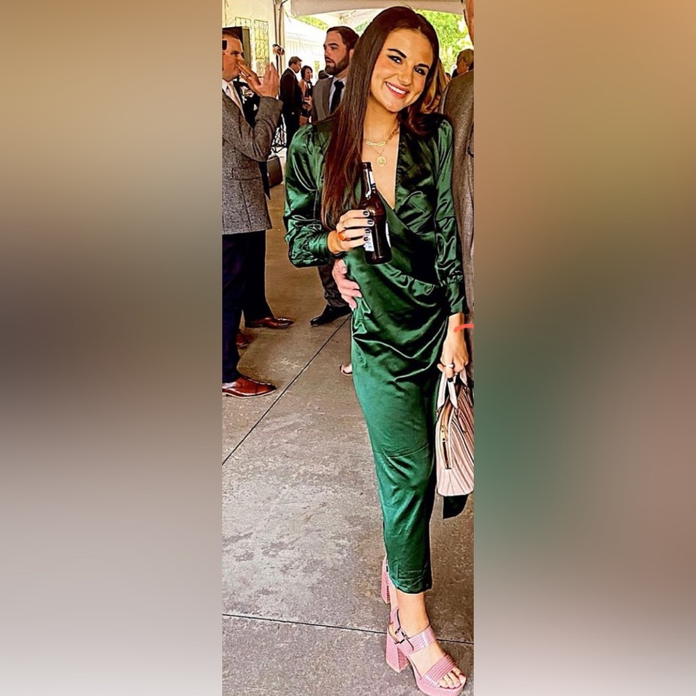 Glamaker Emerald Green Dress